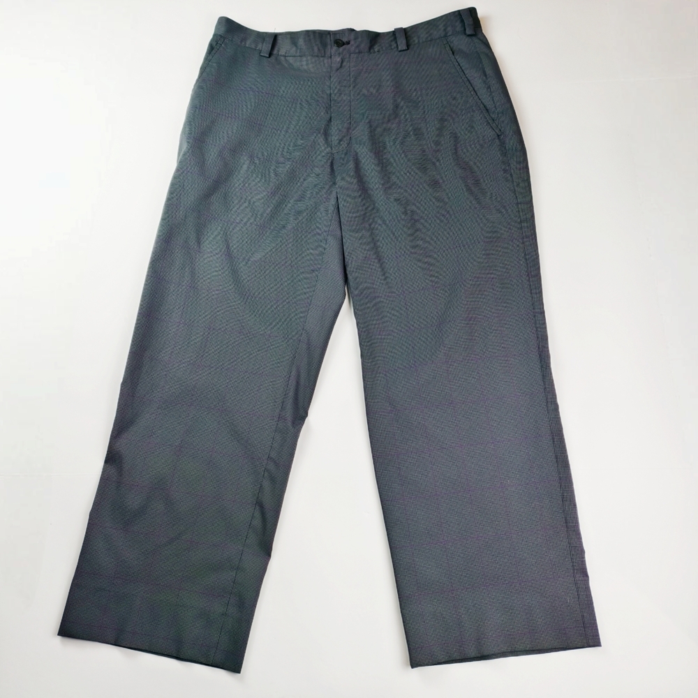Nike Golf Dri-Fit Men Pants 34x32 Plaid Lightweight Performance Trousers